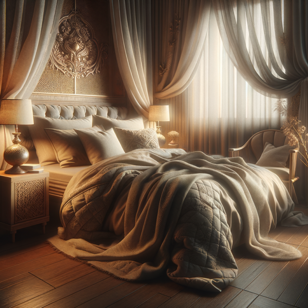 Cozy bedroom with soothing light for hypnosis