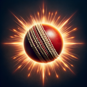 Visualization of a cricket ball symbolizing mental focus and improvement