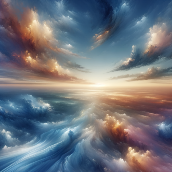 expansive open sky symbolizing personal freedom and confidence