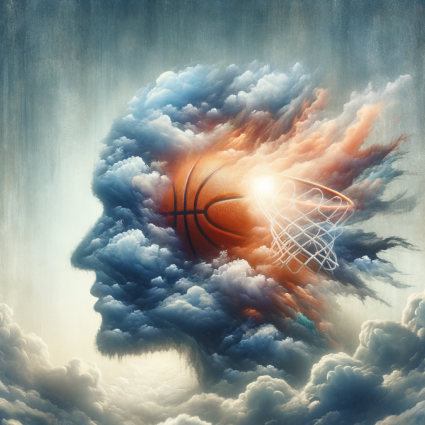 Visualizing mental clarity and focus for basketball players