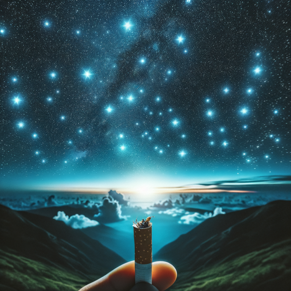 Starry Night Sky for Smoking Hypnosis Audio