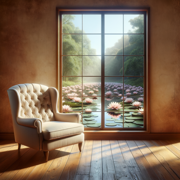 peaceful environment for experiencing relaxation and hypnosis