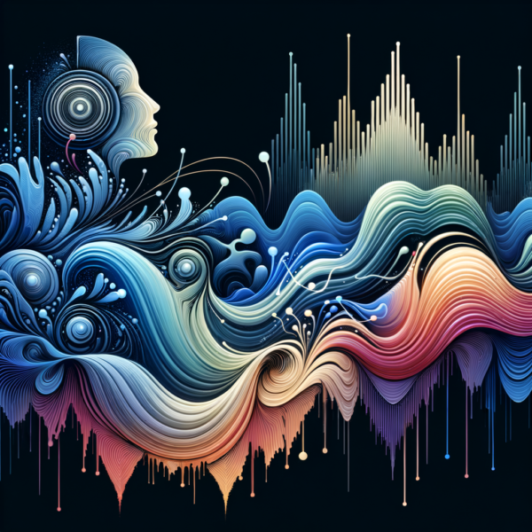 Abstract Sound Waves for Hypnosis Audio